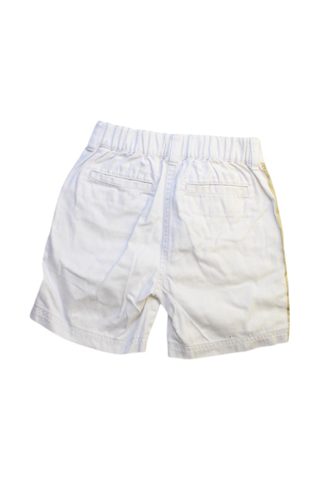 A White Shorts from Crewcuts in size 5T for girl. (Back View)