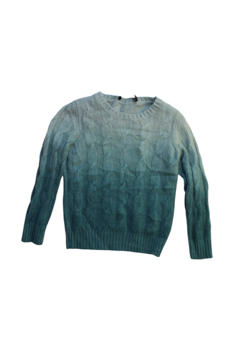 A Blue Knit Sweaters from Loro Piana in size 2T for neutral. (Front View)