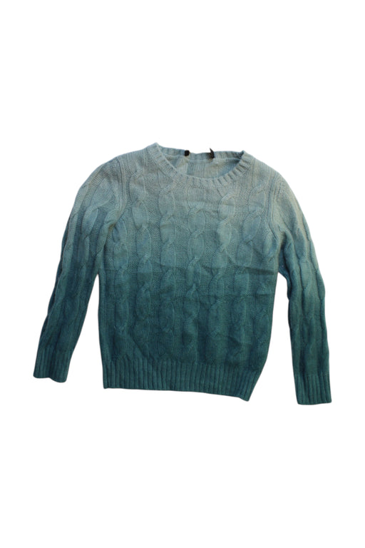 A Blue Knit Sweaters from Loro Piana in size 2T for neutral. (Front View)