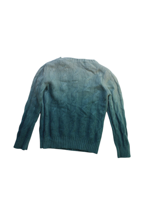 A Blue Knit Sweaters from Loro Piana in size 2T for neutral. (Back View)