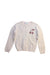 A White Cardigans from Bonpoint in size 2T for girl. (Front View)
