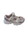 A White Sneakers from New Balance in size 4T for girl. (Front View)