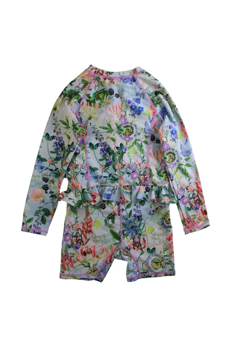 A Multicolour Rash Guards from Molo in size 5T for girl. (Back View)