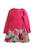 A Multicolour Long Sleeve Dresses from Catimini in size 6T for girl. (Back View)