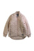 A Beige Puffer/Quilted Jackets from MarMar in size 5T for girl. (Front View)