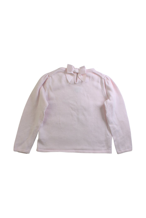A Pink Long Sleeve Tops from Janie & Jack in size 3T for girl. (Back View)
