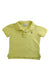 A Yellow Short Sleeve Polos from Ralph Lauren in size 2T for boy. (Front View)