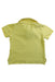 A Yellow Short Sleeve Polos from Ralph Lauren in size 2T for boy. (Back View)
