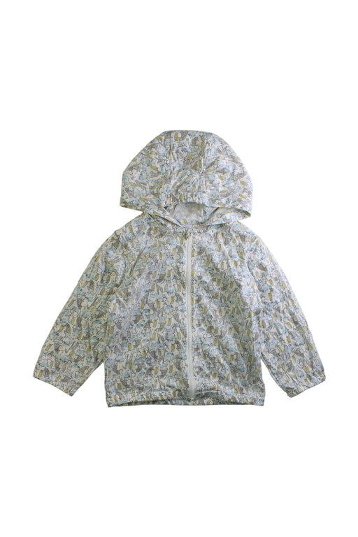 A Multicolour Puffer/Quilted Coats & Outerwear from Petit Bateau in size 3T for neutral. (Front View)