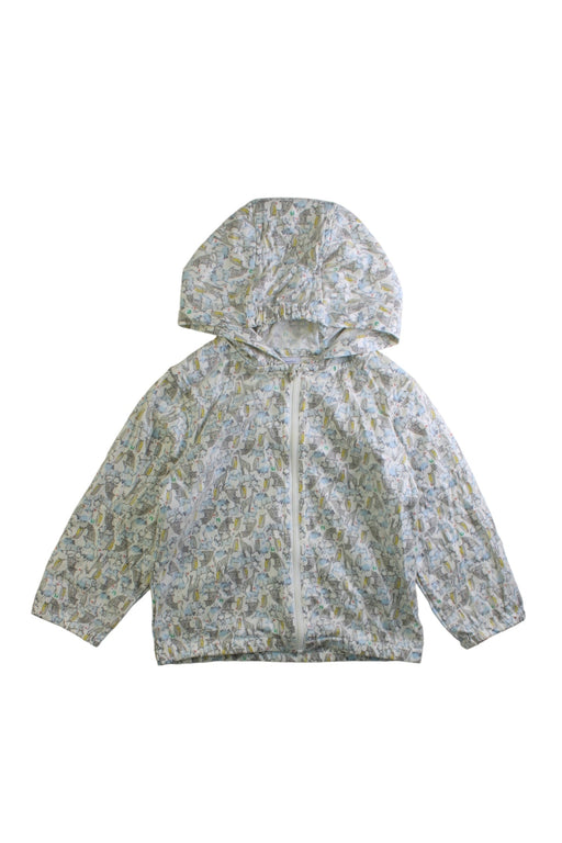 A Multicolour Puffer/Quilted Coats & Outerwear from Petit Bateau in size 3T for neutral. (Front View)