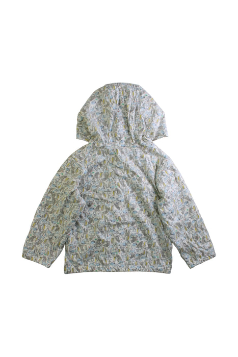 A Multicolour Puffer/Quilted Coats & Outerwear from Petit Bateau in size 3T for neutral. (Back View)