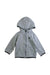 A Grey Zippered Sweatshirts from Nike in size 12-18M for boy. (Front View)