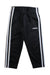 A Black Active Pants from Adidas in size 3T for boy. (Front View)