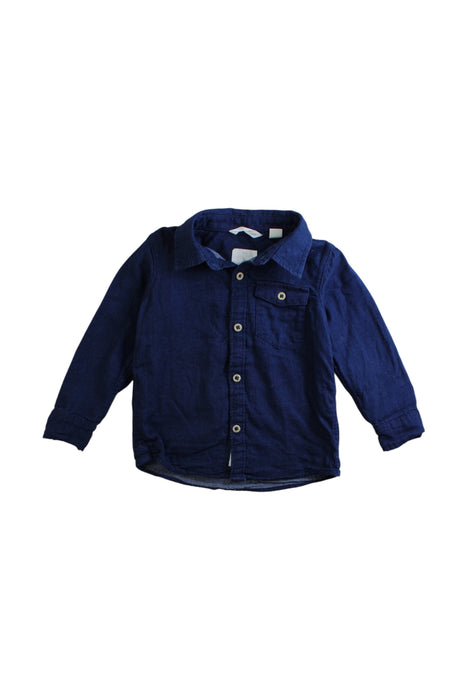 A Navy Long Sleeve Shirts from Country Road in size 12-18M for boy. (Front View)