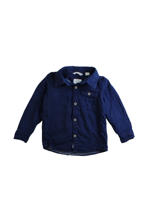A Navy Long Sleeve Shirts from Country Road in size 12-18M for boy. (Front View)