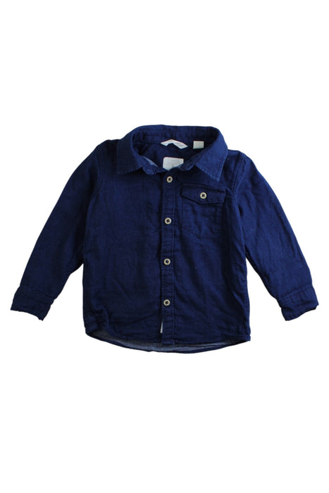 A Navy Long Sleeve Shirts from Country Road in size 12-18M for boy. (Front View)
