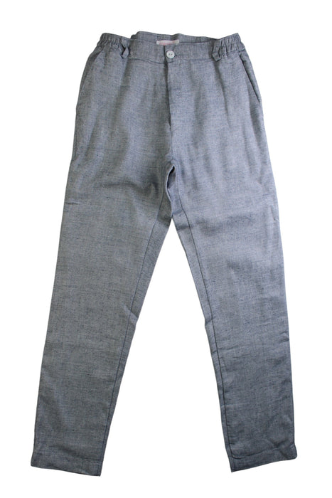 A White Pants Sets from Mimilu in size 10Y for boy. (Back View)