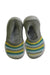 A Grey Slip Ons from Collegien in size 4T for neutral. (Back View)