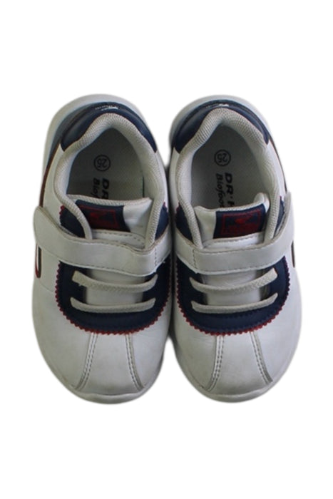 A White Sneakers from Dr. Kong in size 3T for boy. (Back View)