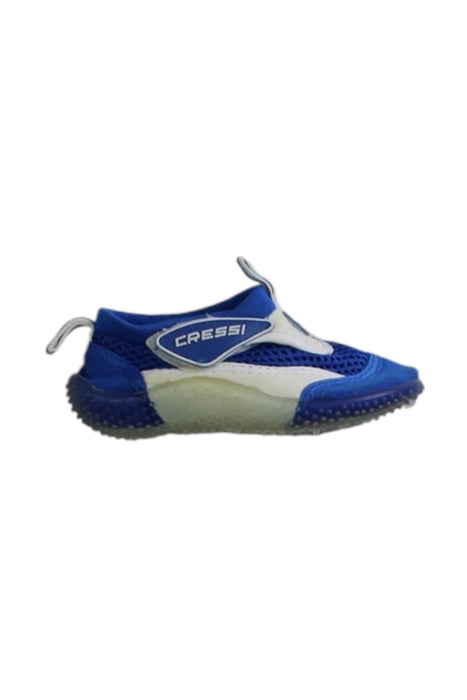 A Blue Aqua Shoes from Cressi Swim in size 18-24M for boy. (Front View)