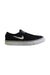 A Black Slip Ons from Nike in size 5T for boy. (Front View)