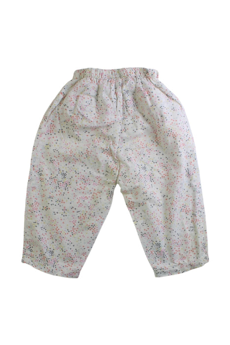A Multicolour Casual Pants from Moon et Miel Paris in size 12-18M for girl. (Back View)