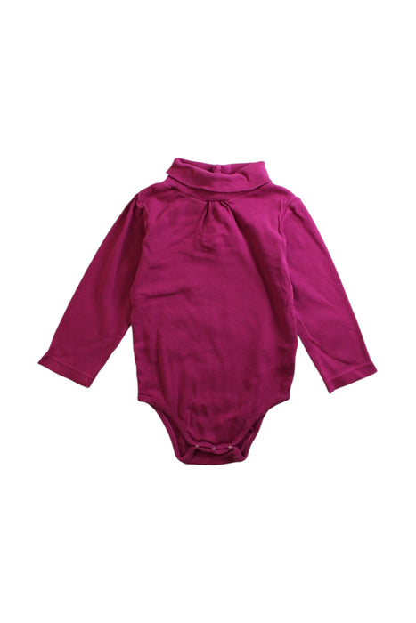A Purple Long Sleeve Bodysuits from Jacadi in size 12-18M for girl. (Front View)