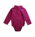 A Purple Long Sleeve Bodysuits from Jacadi in size 12-18M for girl. (Front View)