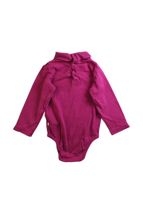 A Purple Long Sleeve Bodysuits from Jacadi in size 12-18M for girl. (Back View)