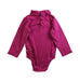 A Purple Long Sleeve Bodysuits from Jacadi in size 12-18M for girl. (Back View)