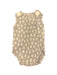 A Grey Sleeveless Bodysuits from Seed in size Newborn for neutral. (Front View)
