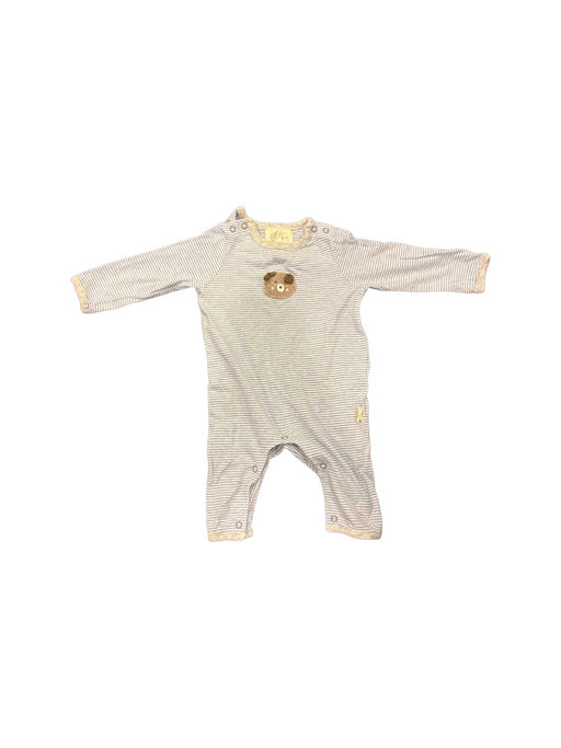 A White Long Sleeve Jumpsuits from Albetta in size 0-3M for boy. (Front View)