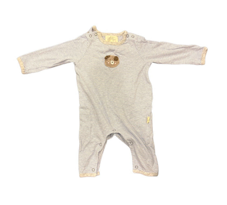 A White Long Sleeve Jumpsuits from Albetta in size 0-3M for boy. (Front View)