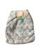 A Blue Cloth Diapers from TotsBots in size 0-3M for neutral. (Front View)