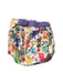 A Multicolour Cloth Diapers from TotsBots in size 0-3M for neutral. (Front View)