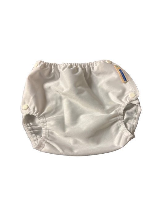 A White Cloth Diapers from Mother-ease in size 0-3M for neutral. (Front View)