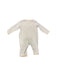 A White Long Sleeve Jumpsuits from Albetta in size 0-3M for boy. (Back View)
