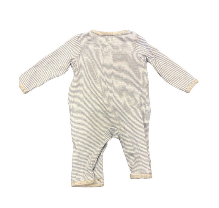 A White Long Sleeve Jumpsuits from Albetta in size 0-3M for boy. (Back View)