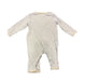 A White Long Sleeve Jumpsuits from Albetta in size 0-3M for boy. (Back View)