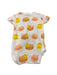 A White Short Sleeve Bodysuits from The Wee Bean in size 0-3M for neutral. (Back View)