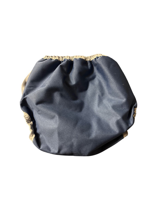 A Blue Cloth Diapers from Mother-ease in size 0-3M for neutral. (Back View)
