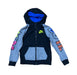 A Black Zippered Sweatshirts from Nike in size 5T for neutral. (Front View)
