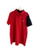 A Red Short Sleeve Polos from Fila in size 10Y for boy. (Front View)