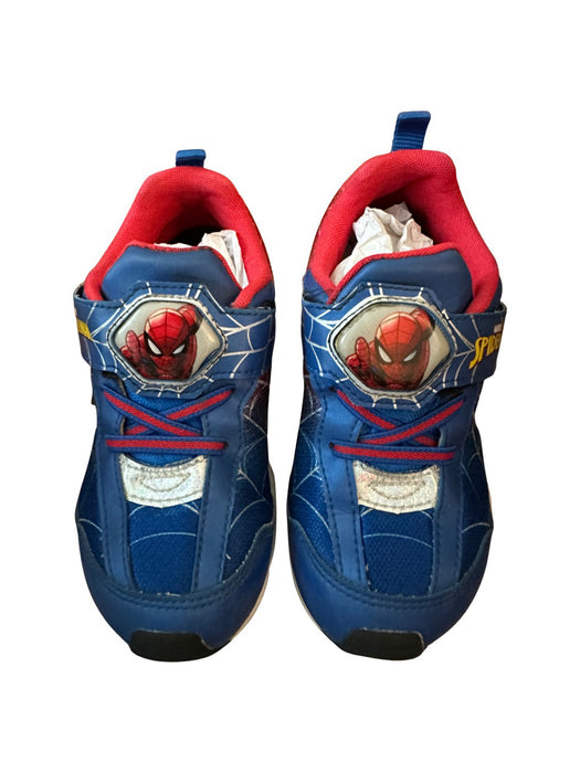 A Blue Sneakers from Moonstar in size 5T for boy. (Front View)