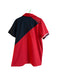 A Red Short Sleeve Polos from Fila in size 10Y for boy. (Back View)