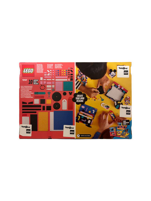 A Red Lego & Building Blocks from LEGO in size 6T for neutral. (Back View)