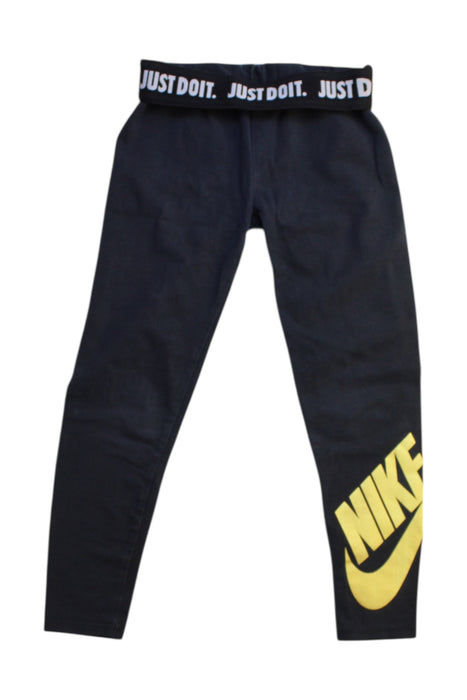 A Black Sweatpants from Nike in size 3T for boy. (Front View)