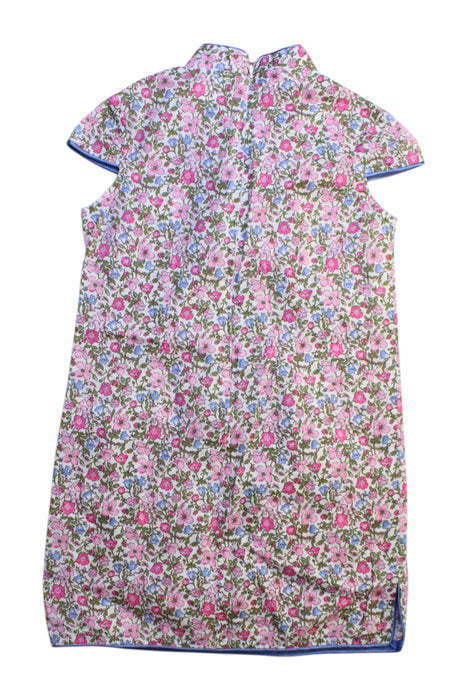 A Multicolour Short Sleeve Dresses from Little Valley in size 4T for girl. (Back View)