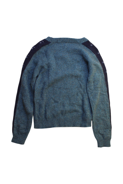 A Blue Knit Sweaters from Bonpoint in size 10Y for neutral. (Back View)