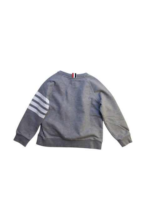 A Grey Crewneck Sweatshirts from Thom Browne in size 8Y for boy. (Back View)